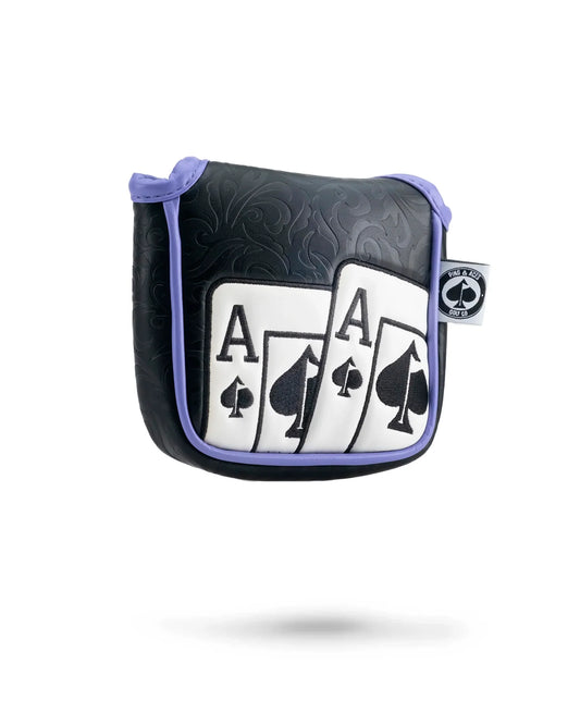 Ace of Spades - Mallet Putter Headcover