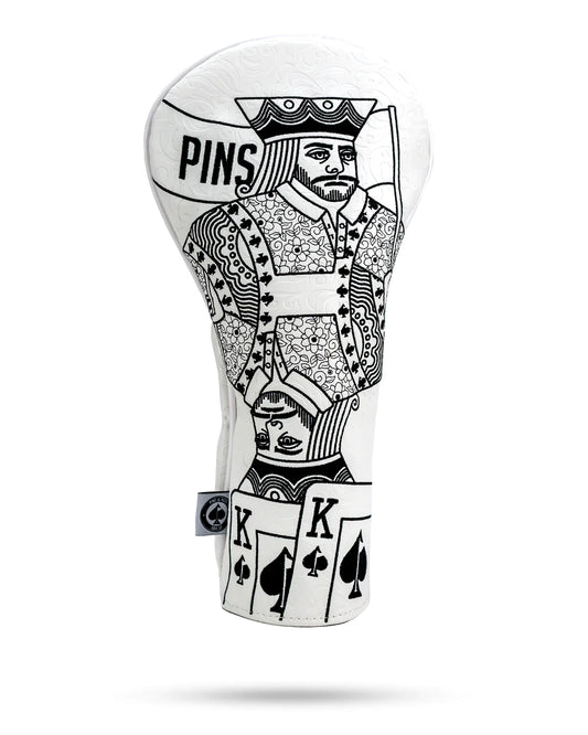 White Out King of Spades - Driver Headcover