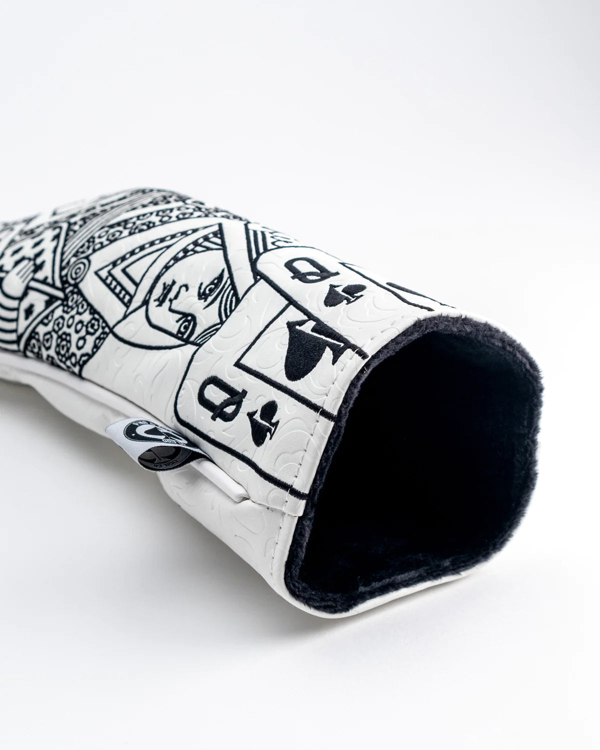 White Out Queen of Spades - Fairway wood Headcover