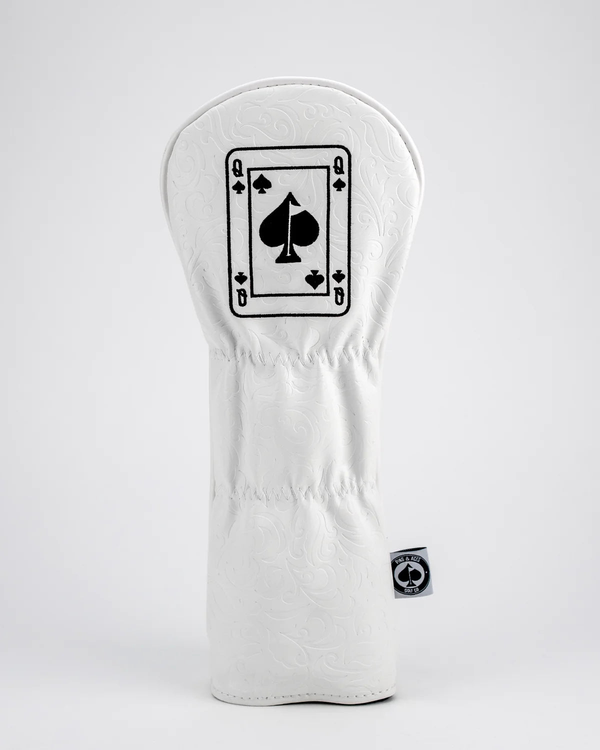White Out Queen of Spades - Fairway wood Headcover