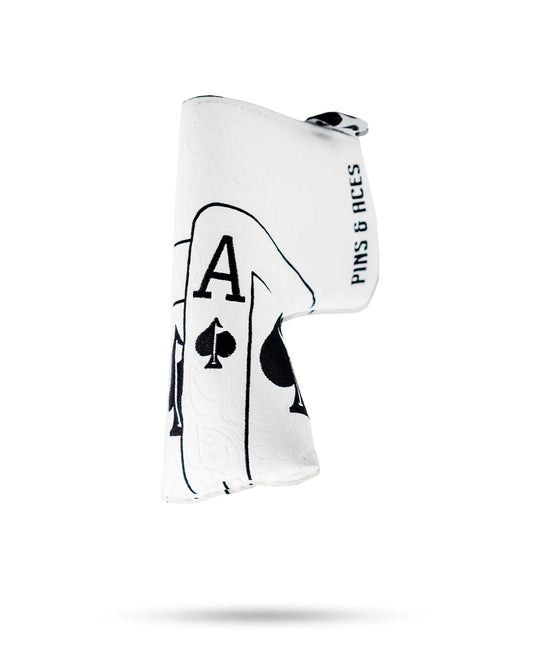 White Out Ace of Spades - Blad Putter Headcover