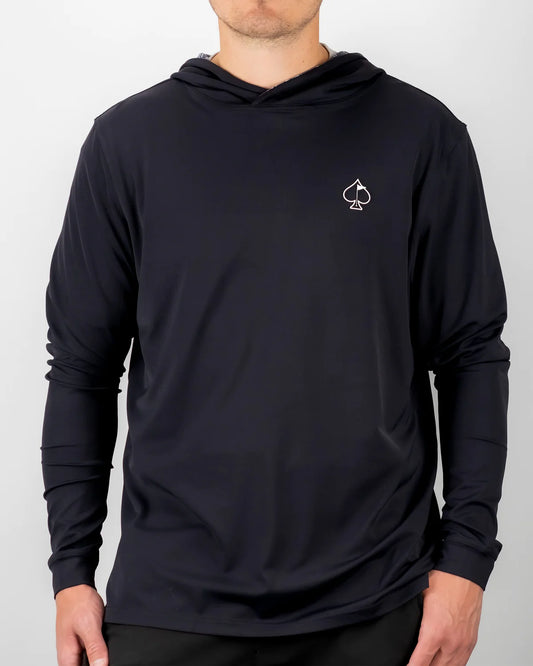 Performance Golf Hoodie - Shadow DripPins & Aces SEPerformance Golf Hoodie - Shadow Drip